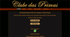 Desktop Screenshot of clubedasprimas.com